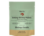 Wpc-Co. Aquarium Shrimp Food - Sinking Pellets for Aquatic Shrimp, Snail, Bottom Feeders - Complete Nutrition for Tropical Shrimps and Other Invertebrates