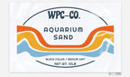 Wpc-Co. Premium Black Aquarium Sand Substrate - Medium Grit, Natural-Looking, Multi-Purpose, Black Color, 10 LBS