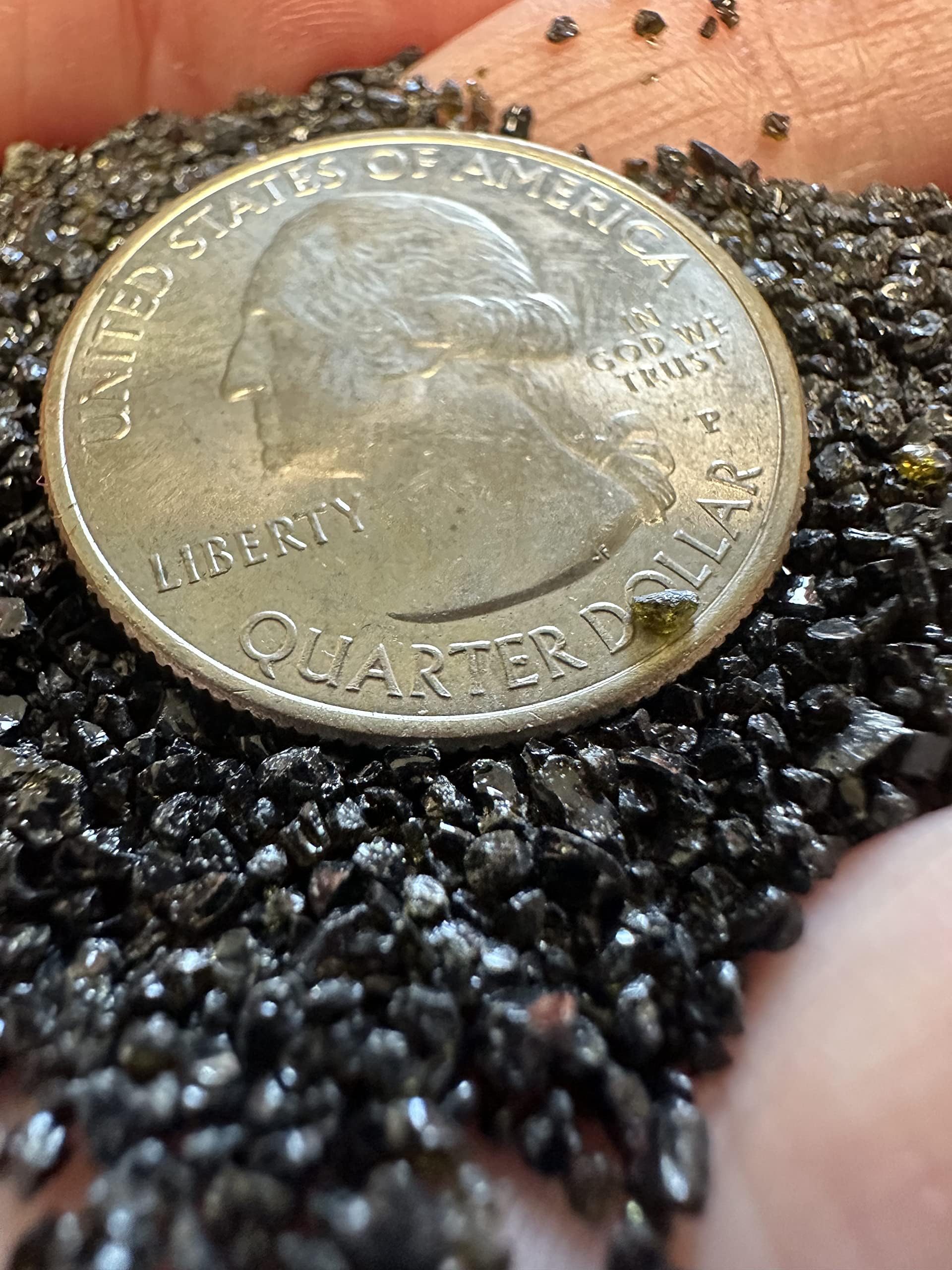 Wpc-Co. Premium Black Aquarium Sand Substrate - Medium Grit, Natural-Looking, Multi-Purpose, Black Color, 20 LBS