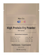 Wpc-Co. Baby Fish Food - Aquarium Fish Fry Food High in Protein - Tropical Fry Food with Calcium - Powdered Food for Omnivore and Carnivore Newborn Fish, Shrimp and Snails