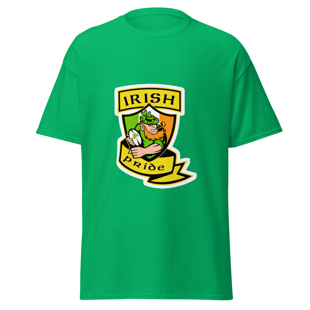 Irish Pride Leprechaun Crest – St. Patrick’s Day Graphic Tee
