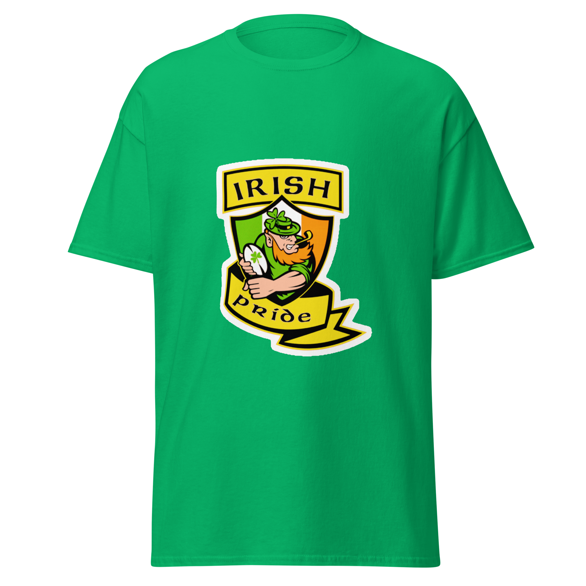 Irish Pride Leprechaun Crest – St. Patrick’s Day Graphic Tee